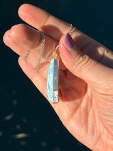 Load image into Gallery viewer, Larimar Teardrop Sterling Silver 108aa