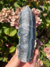 Load image into Gallery viewer, Green Amethyst Sugar Druzy Tower