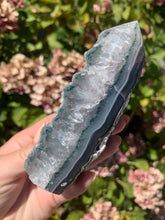Load image into Gallery viewer, Green Amethyst Sugar Druzy Tower