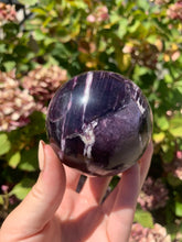 Load image into Gallery viewer, Gem Lepidolite Sphere