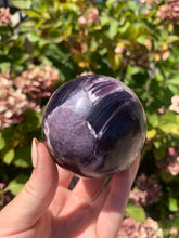Load image into Gallery viewer, Gem Lepidolite Sphere