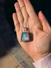 Load image into Gallery viewer, Larimar Sterling Silver Pendant 96lj