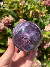 Load image into Gallery viewer, Gem Lepidolite Sphere