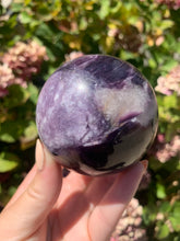 Load image into Gallery viewer, Gem Lepidolite Sphere