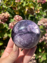 Load image into Gallery viewer, Gem Lepidolite Sphere