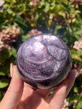 Load image into Gallery viewer, Gem Lepidolite Sphere
