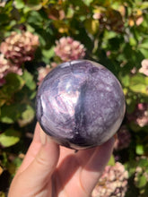 Load image into Gallery viewer, Gem Lepidolite Sphere