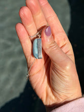 Load image into Gallery viewer, Larimar Sterling Silver Pendant 66jk