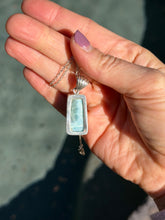 Load image into Gallery viewer, Larimar Sterling Silver Pendant 66jk