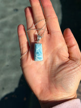 Load image into Gallery viewer, Larimar Sterling Silver Pendant 66jk