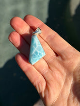 Load image into Gallery viewer, Larimar Sterling Silver Pendant 96RS