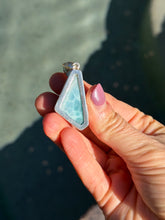 Load image into Gallery viewer, Larimar Sterling Silver Pendant 96RS