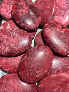 Thulite Palmstone- Intuitively Selected