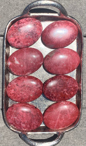 Thulite Palmstone- Intuitively Selected