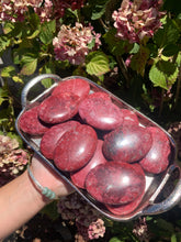 Load image into Gallery viewer, Thulite Palmstone- Intuitively Selected