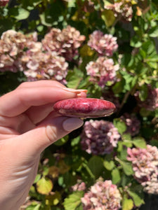 Thulite Palmstone- Intuitively Selected