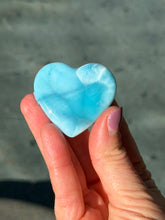 Load image into Gallery viewer, Larimar Heart 156K
