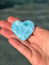 Load image into Gallery viewer, Larimar Heart 156K