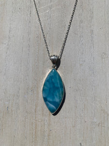 Larimar Pendant