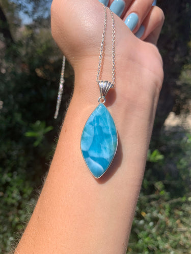 Larimar Pendant