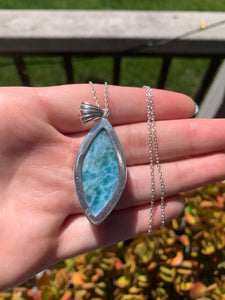 Larimar Pendant