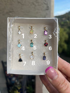 Gemstone Pendants 18kt Gold