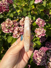 Load image into Gallery viewer, Flower Agate Moon with Stand