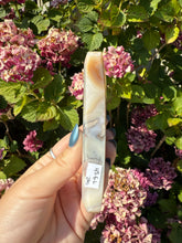 Load image into Gallery viewer, Flower Agate Moon with Stand