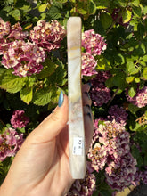 Load image into Gallery viewer, Flower Agate Moon with Stand