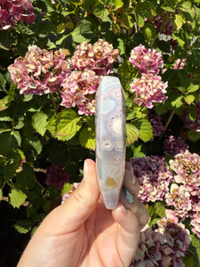 Flower Agate Heart