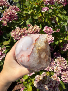 Pink Amethyst Cut Base