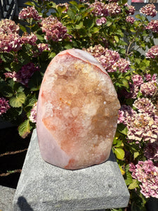 Pink Amethyst Cut Base