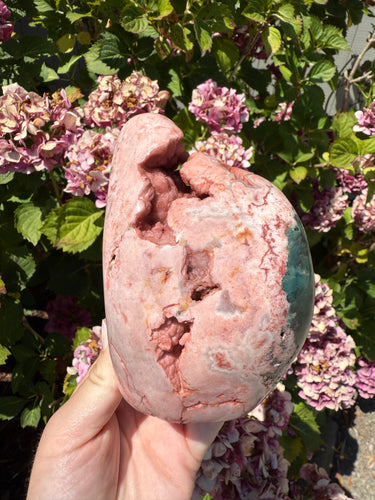 Pink Amethyst Cut Base