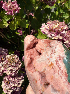 Pink Amethyst Cut Base