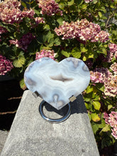 Load image into Gallery viewer, Flower Agate Heart