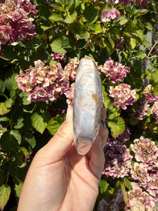 Flower Agate Heart