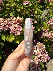 Flower Agate Heart