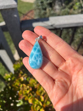 Load image into Gallery viewer, Larimar Teardrop Pendant