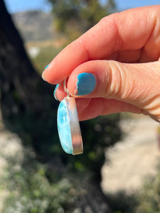 Larimar Teardrop Pendant