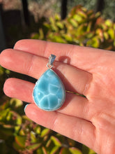 Load image into Gallery viewer, Larimar Teardrop Pendant