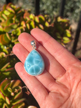Load image into Gallery viewer, Larimar Teardrop Pendant