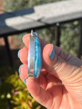 Load image into Gallery viewer, Larimar Large Teardrop Pendant