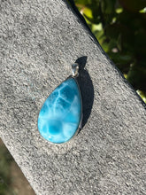 Load image into Gallery viewer, Larimar Large Teardrop Pendant
