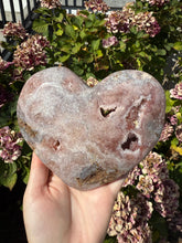 Load image into Gallery viewer, Pink Amethyst Heart