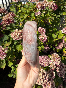 Pink Amethyst Heart