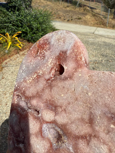 Pink Amethyst Heart