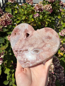 Pink Amethyst Heart