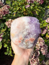 Load image into Gallery viewer, Pink Lavender Amethyst Cut Base