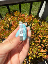 Load image into Gallery viewer, Larimar Rectangle Pendant