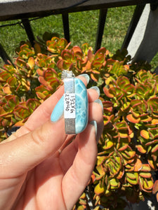 Larimar Rectangle Pendant
